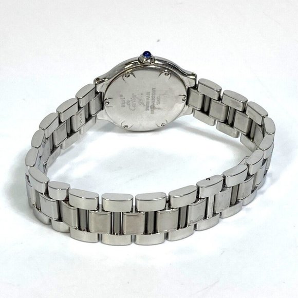 AUTHENTIC CARTIER W10109T2 1340 Must21 Vantian SM quartz Wristwatch - Picture 4 of 11